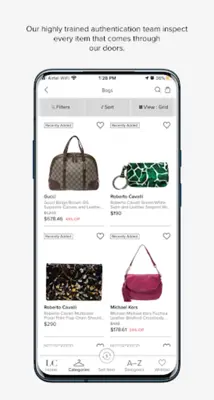 Luxury Closet android App screenshot 2